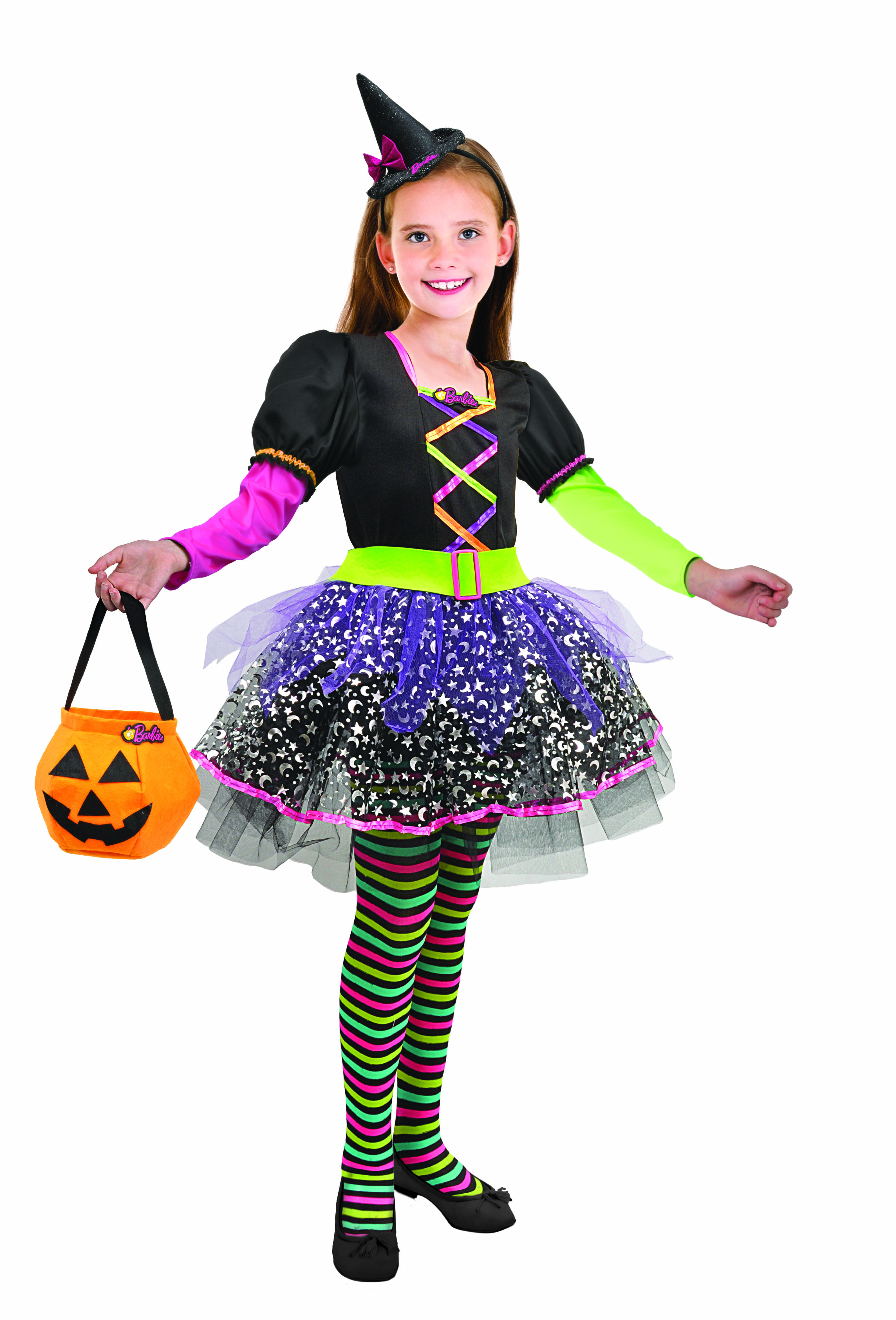 Barbiekostüm Hexe (5-7 Jahre)