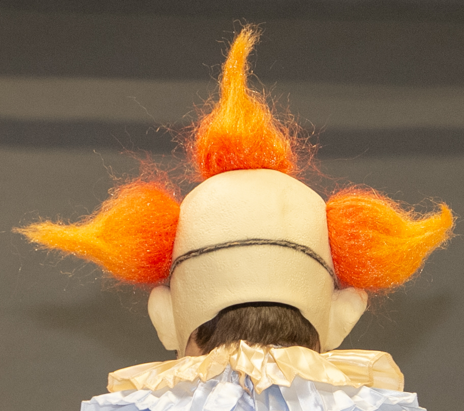Masque de clown d'Halloween