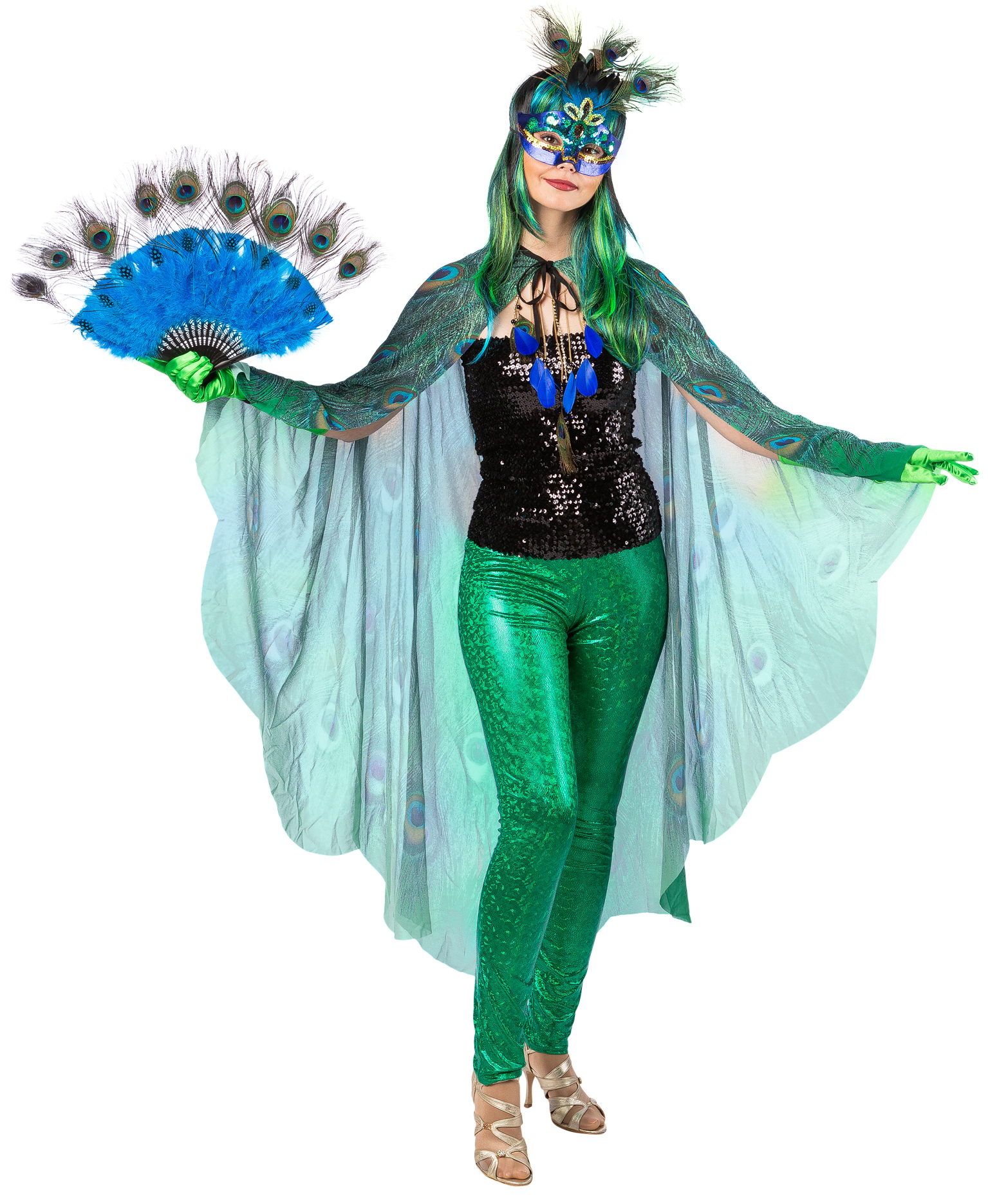 Cape Peacock, colourful 