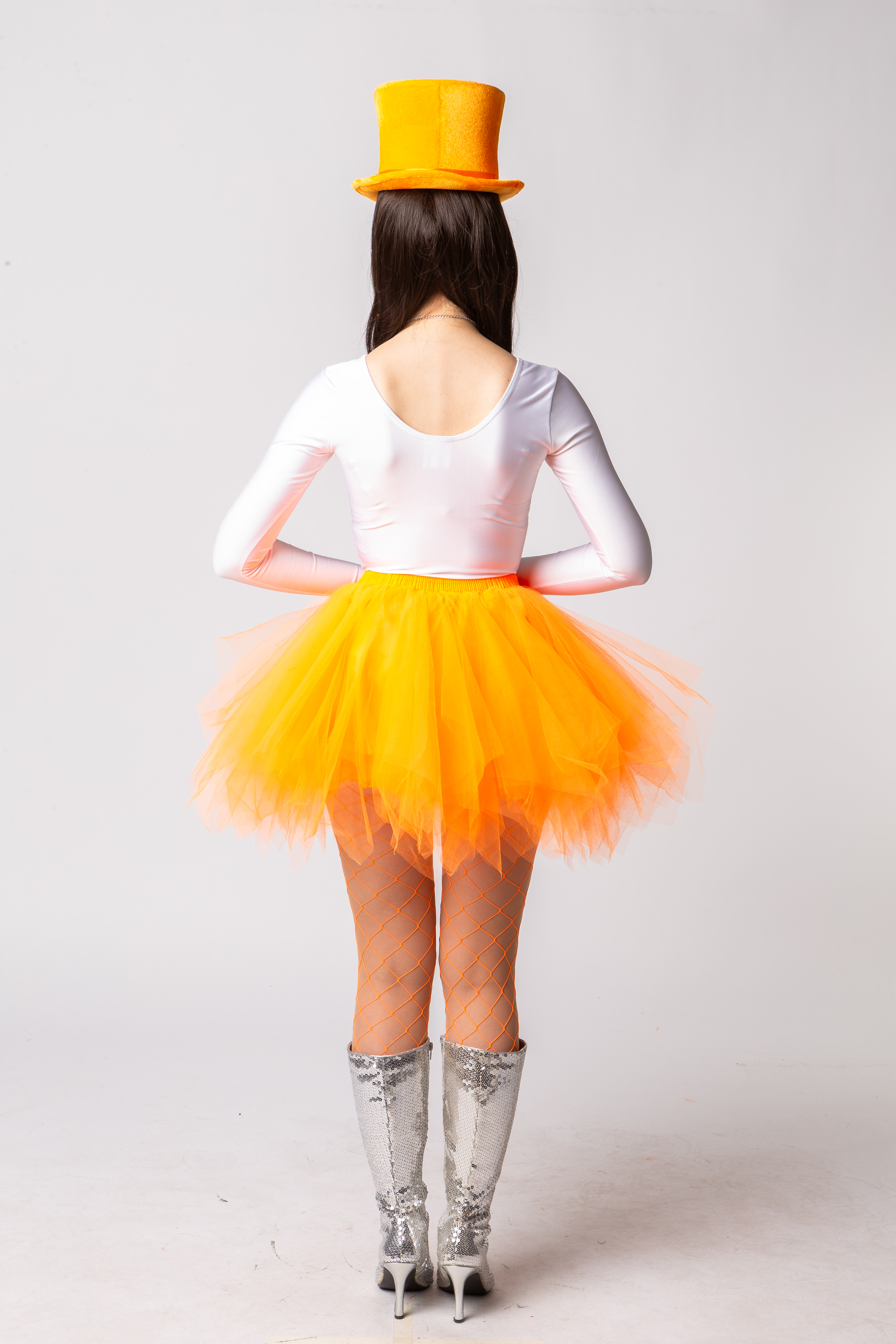 Tutu, neon orange