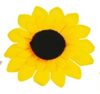 Stick on sunflower 10cm