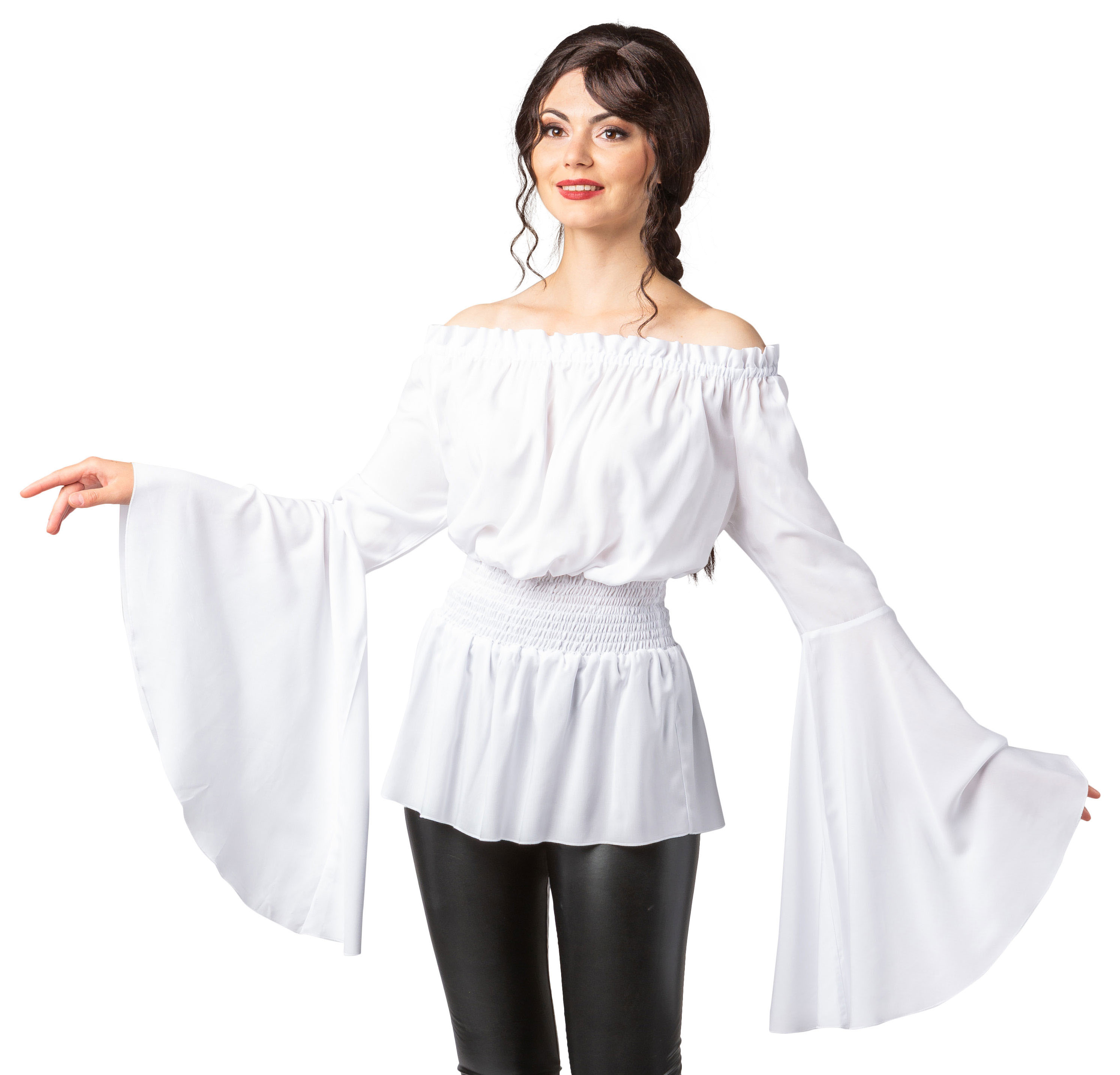 Bluse Lady Mary, weiß