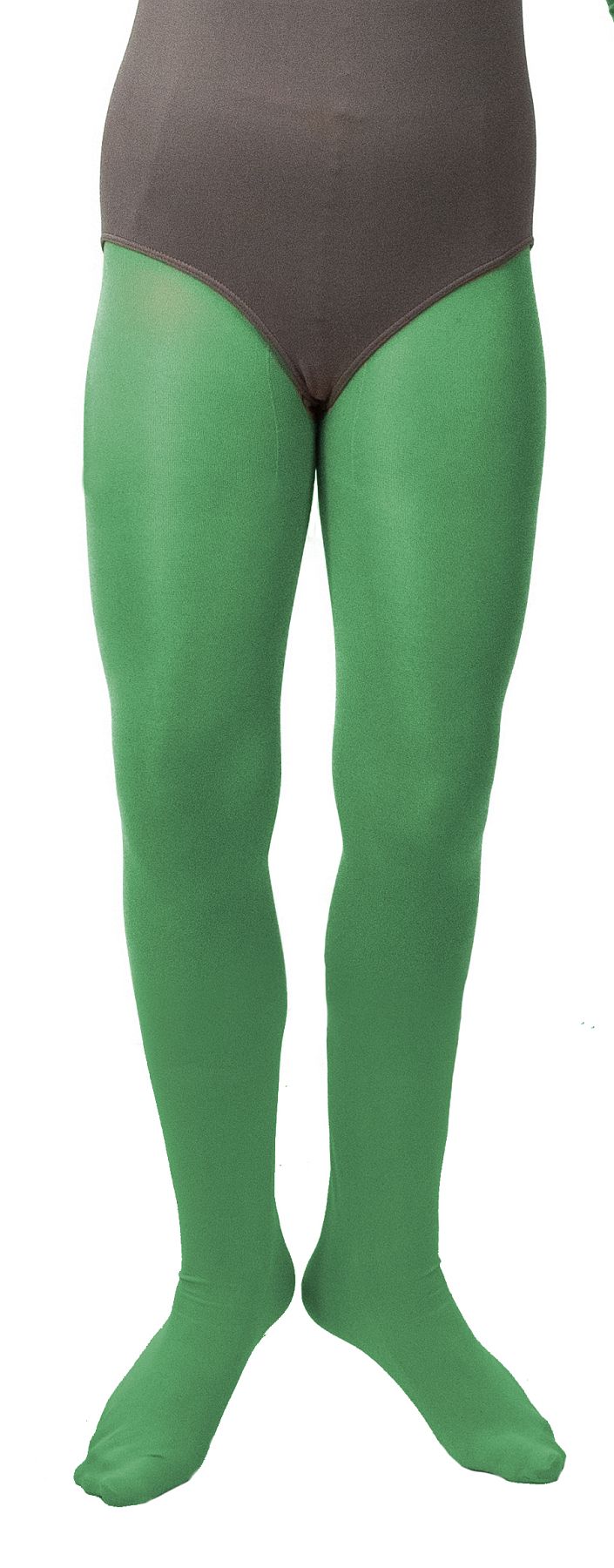 Opaque tights, green