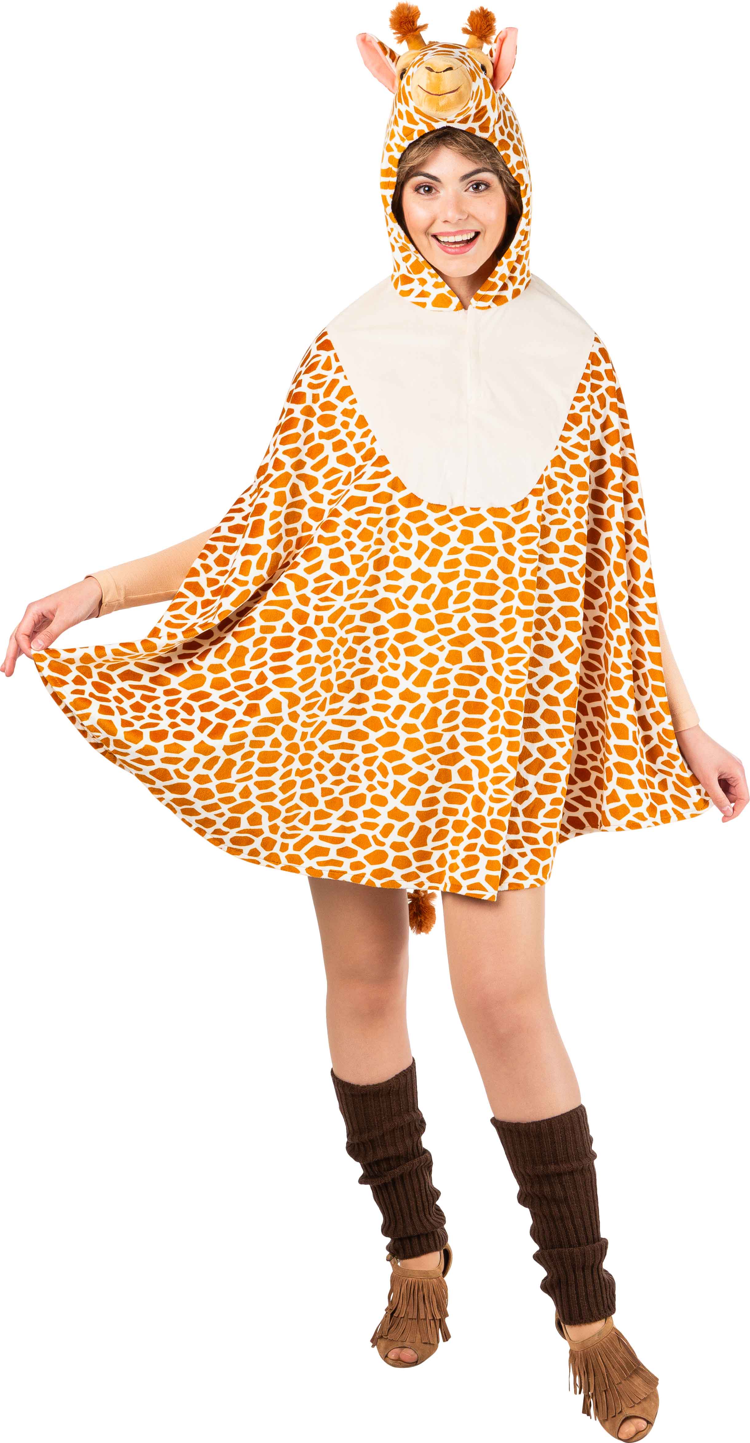 Animal poncho, giraffe