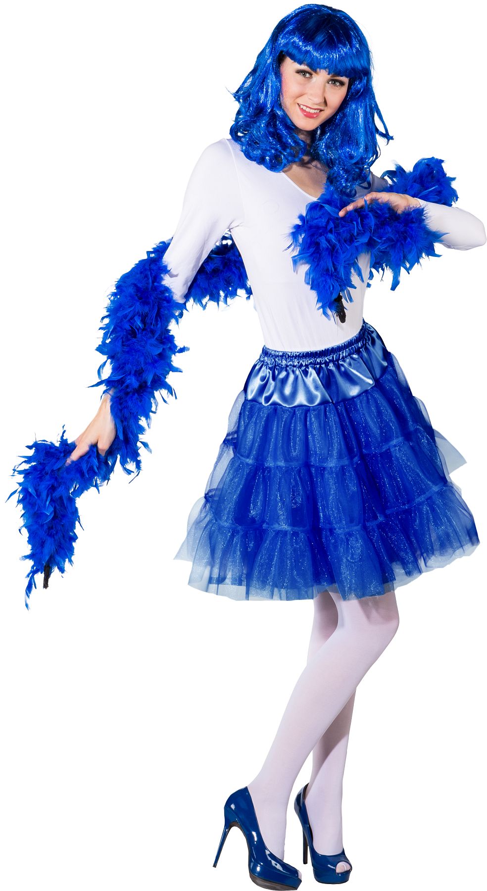 Pettiskirt blau