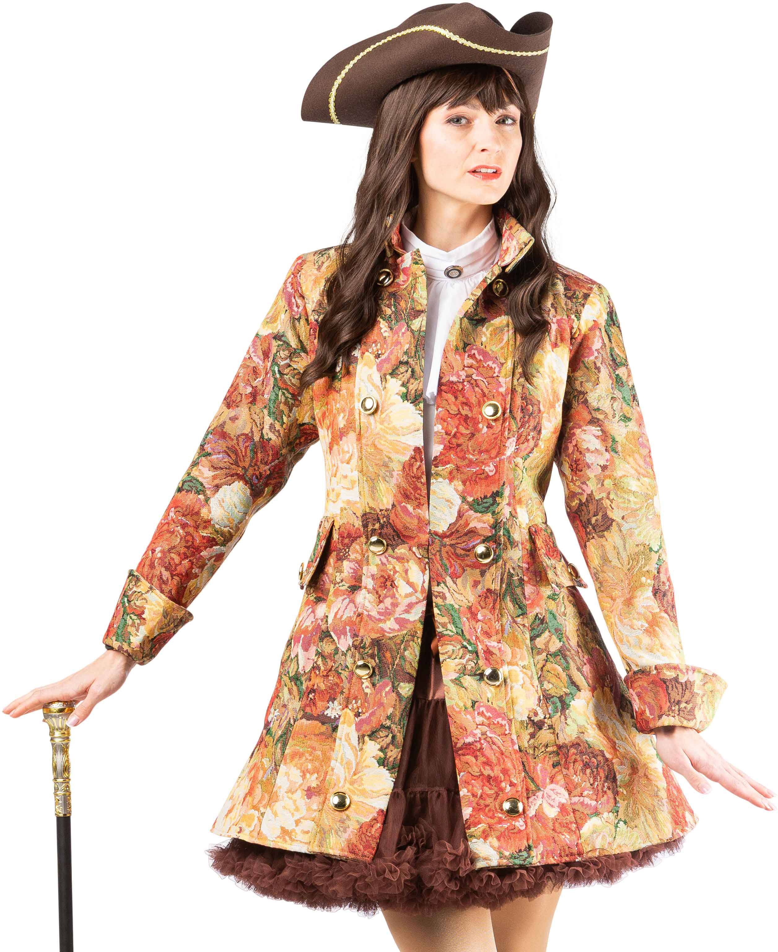 "Blooming" coat