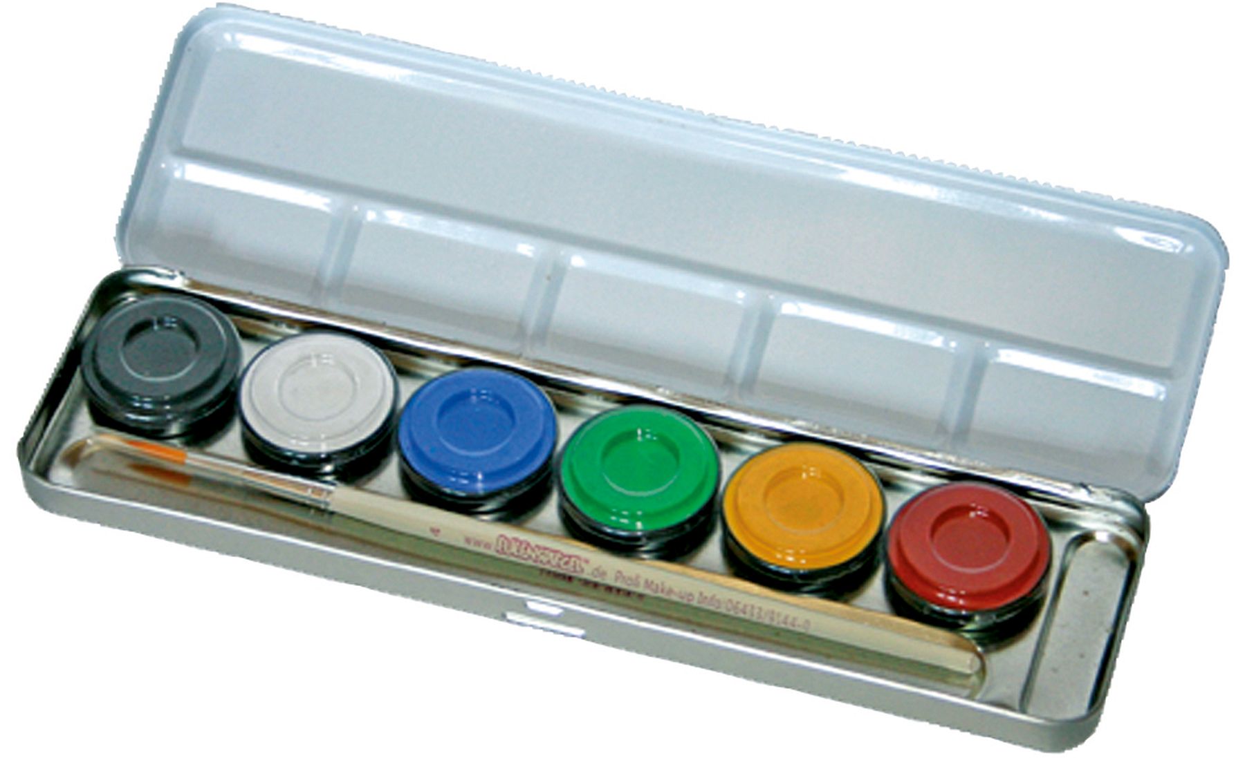 Palette métallique de 6 couleurs
