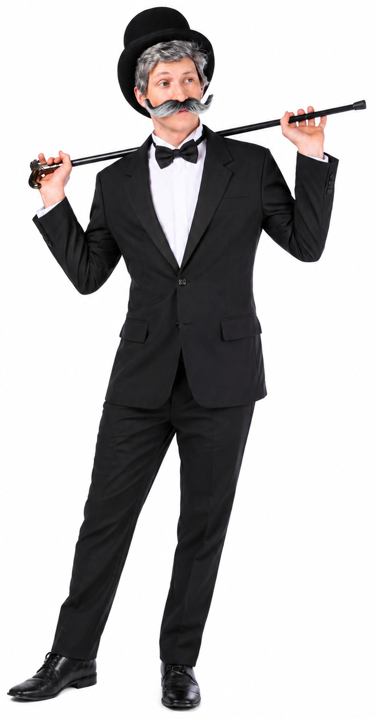 Costume pour homme, noir