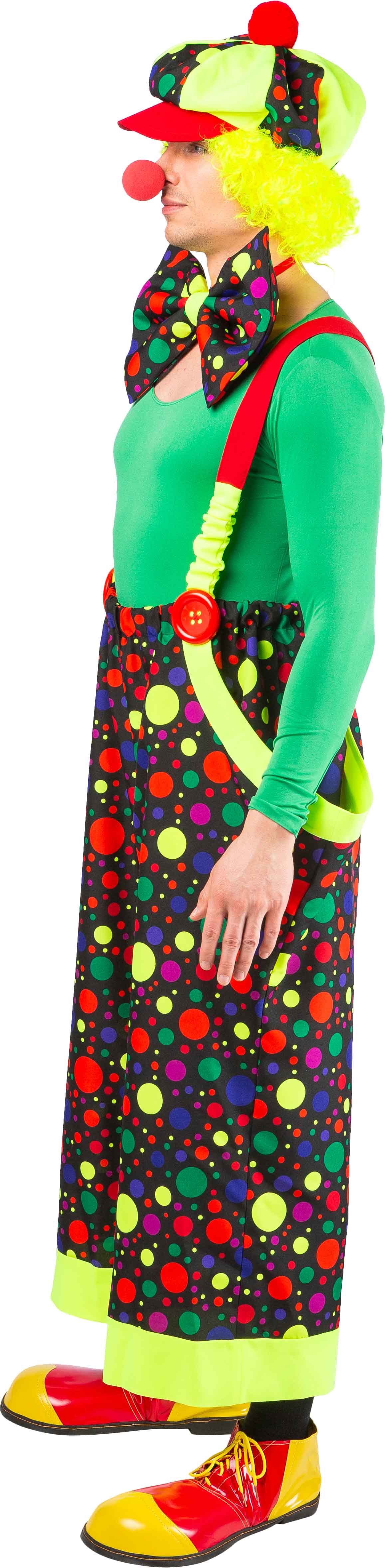 Clown costume, unisex