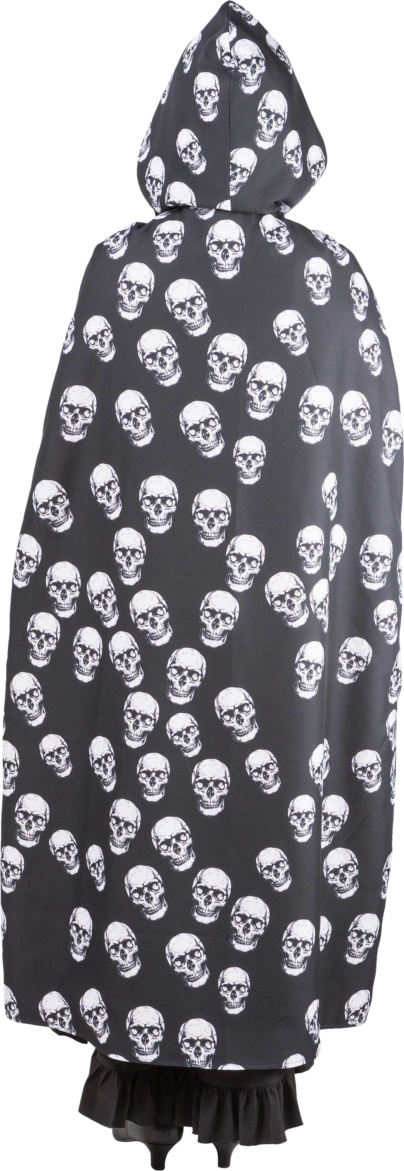 Cape à motifs de têtes de mort