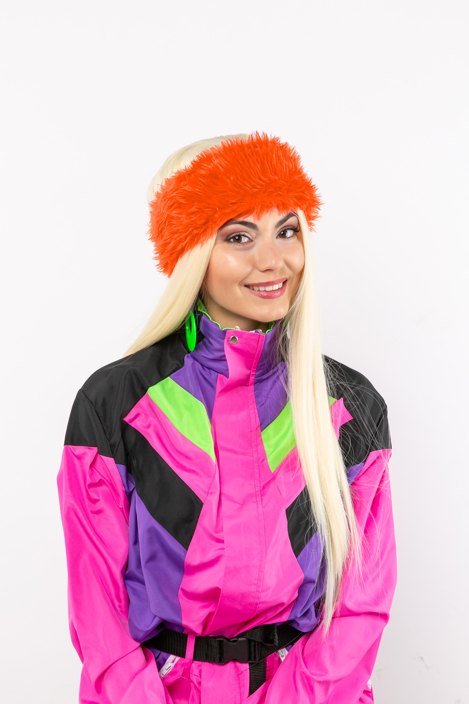 Stirnband Fell, orange Stirnband Fell, orange