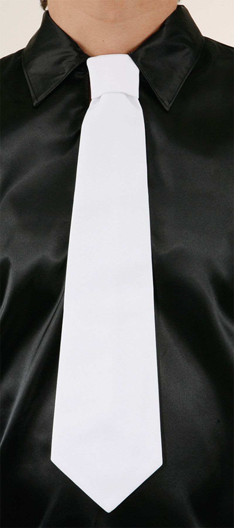 Krawatte, weiß 