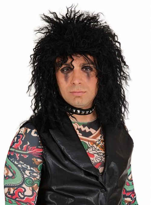 Crazy Pop wig, black