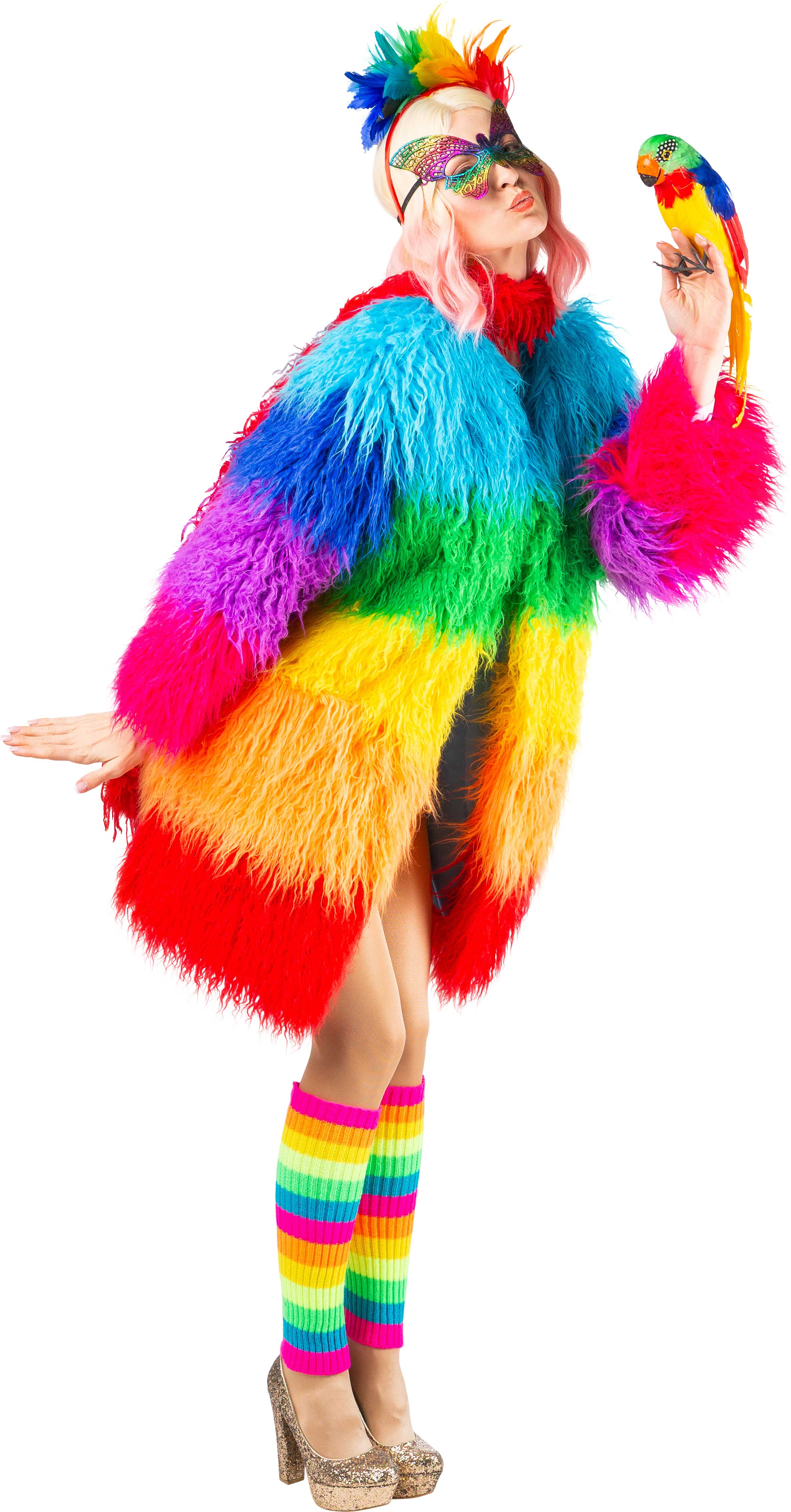 Masque « Papillon », multicolore