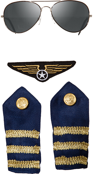 Ensemble pilote, noir