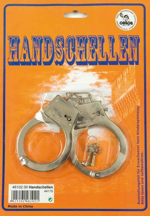 Handcuffs, silver