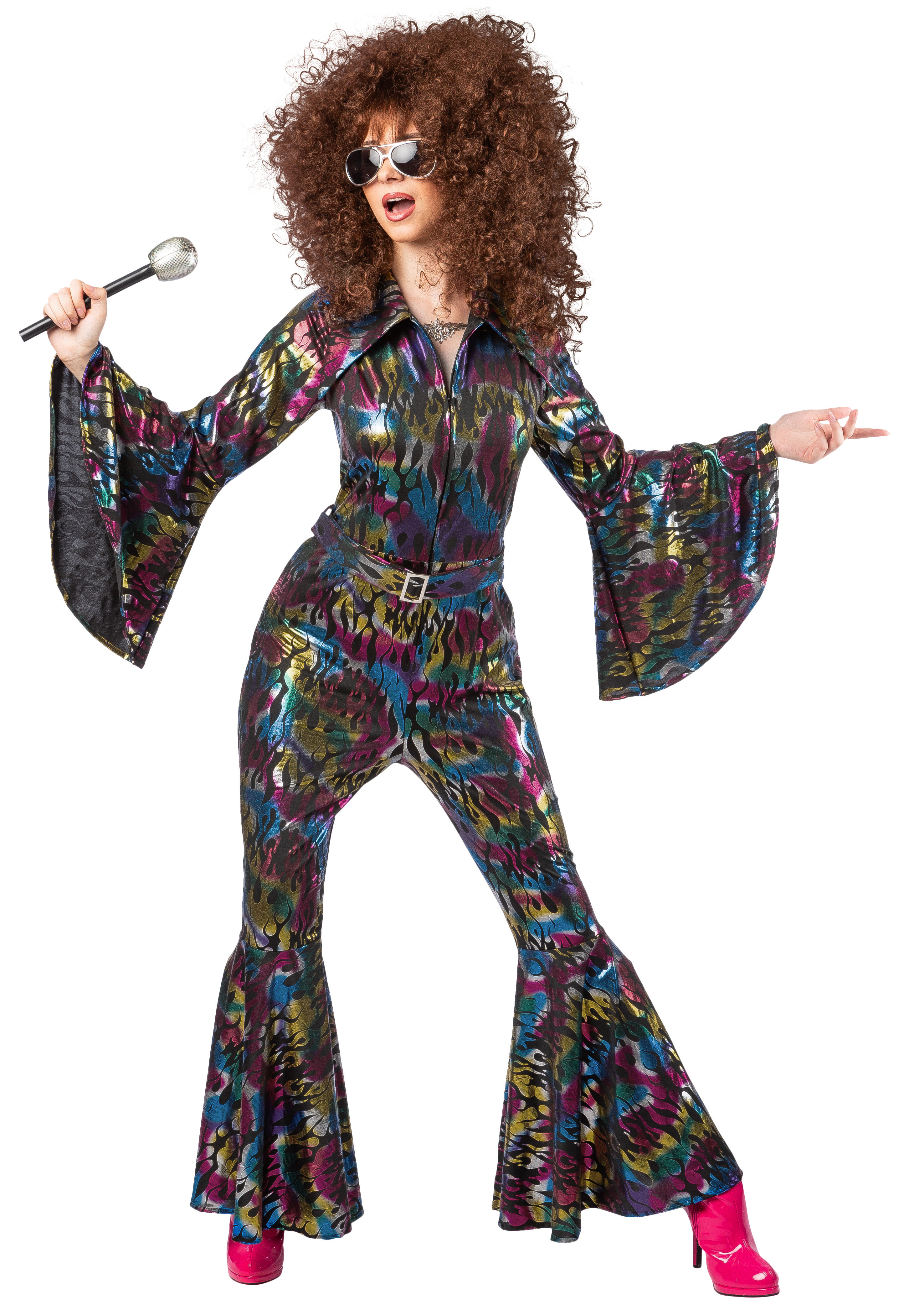Jumpsuit "Chrom Flammen" 38/40