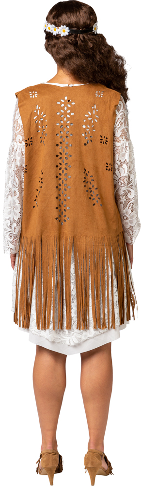 Hippie vest, brown
