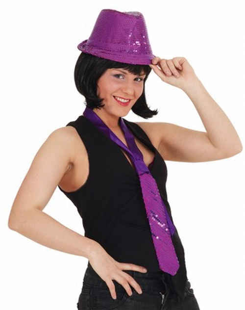 Hut Discoqueen, lila