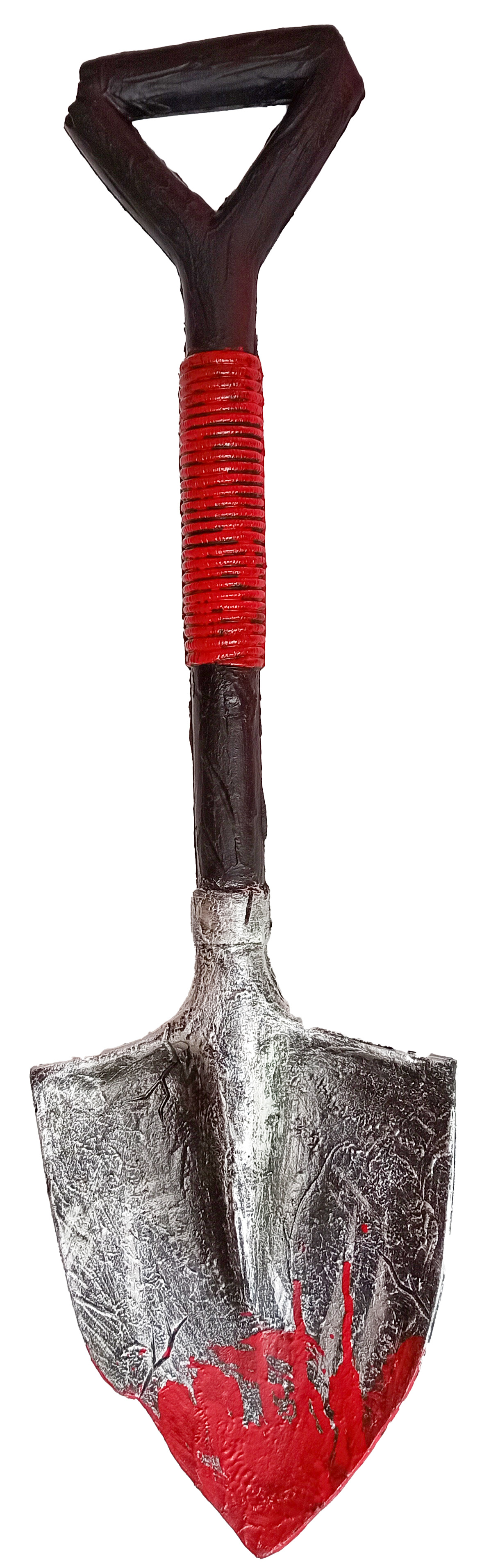 Schaufel, blutig