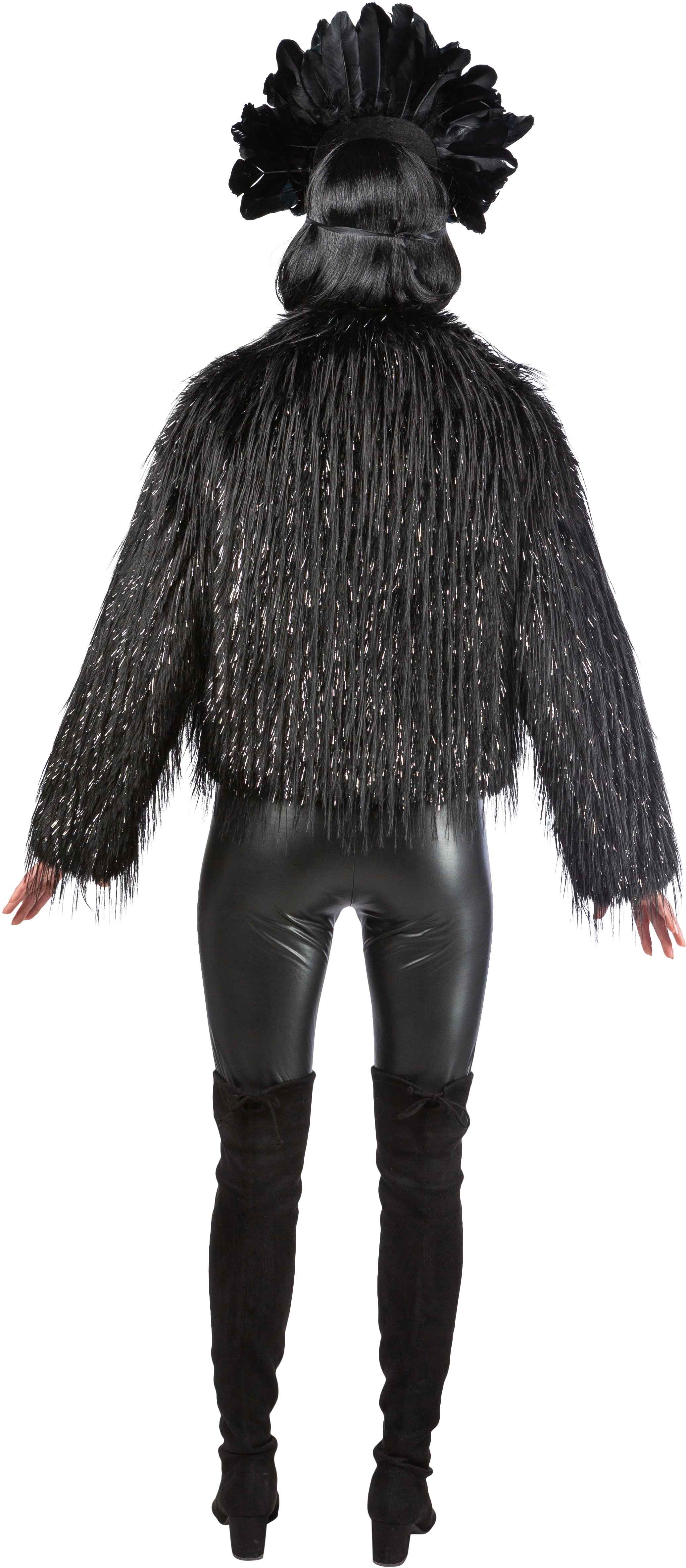 Felljacke Oppulent Silberlurex