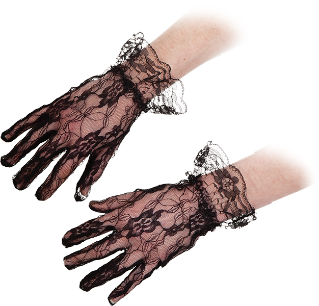 lace gloves short