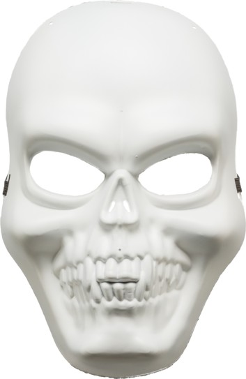 Horror mask, white