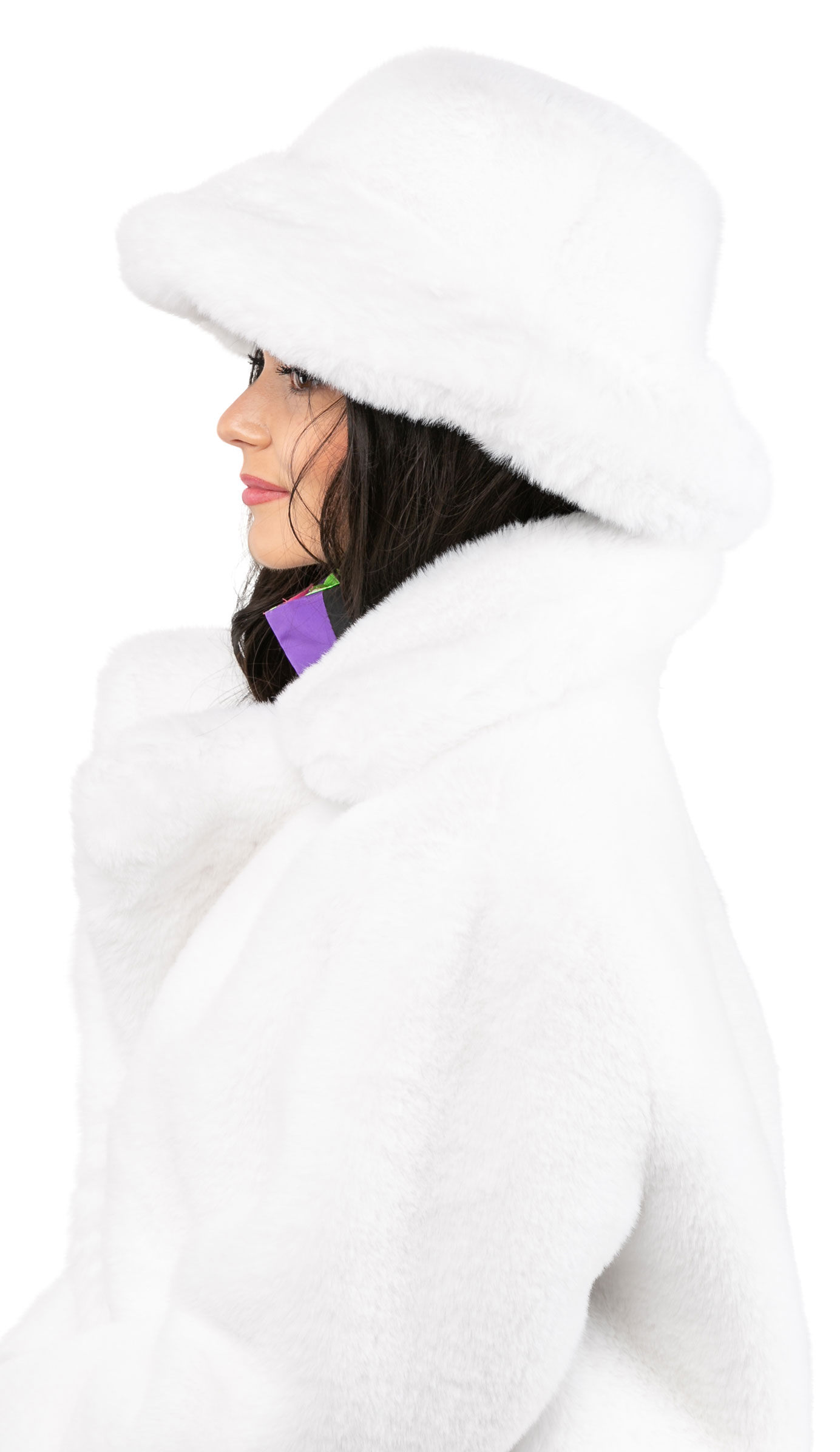 Fishermans cap plush, white