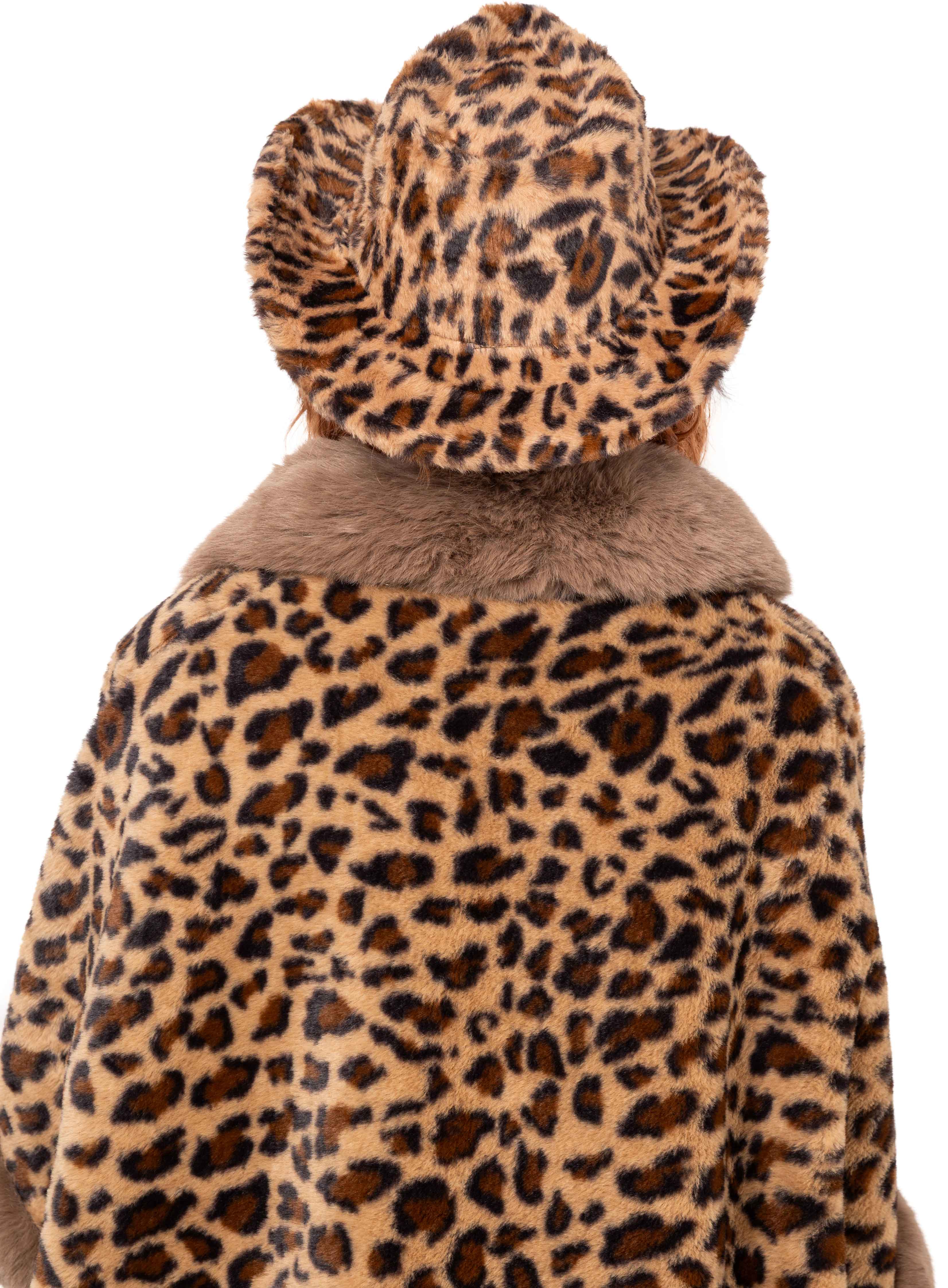 Leo Plush Cowboy Hat, Brown