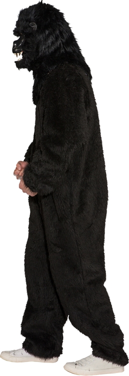 Plush overall, black