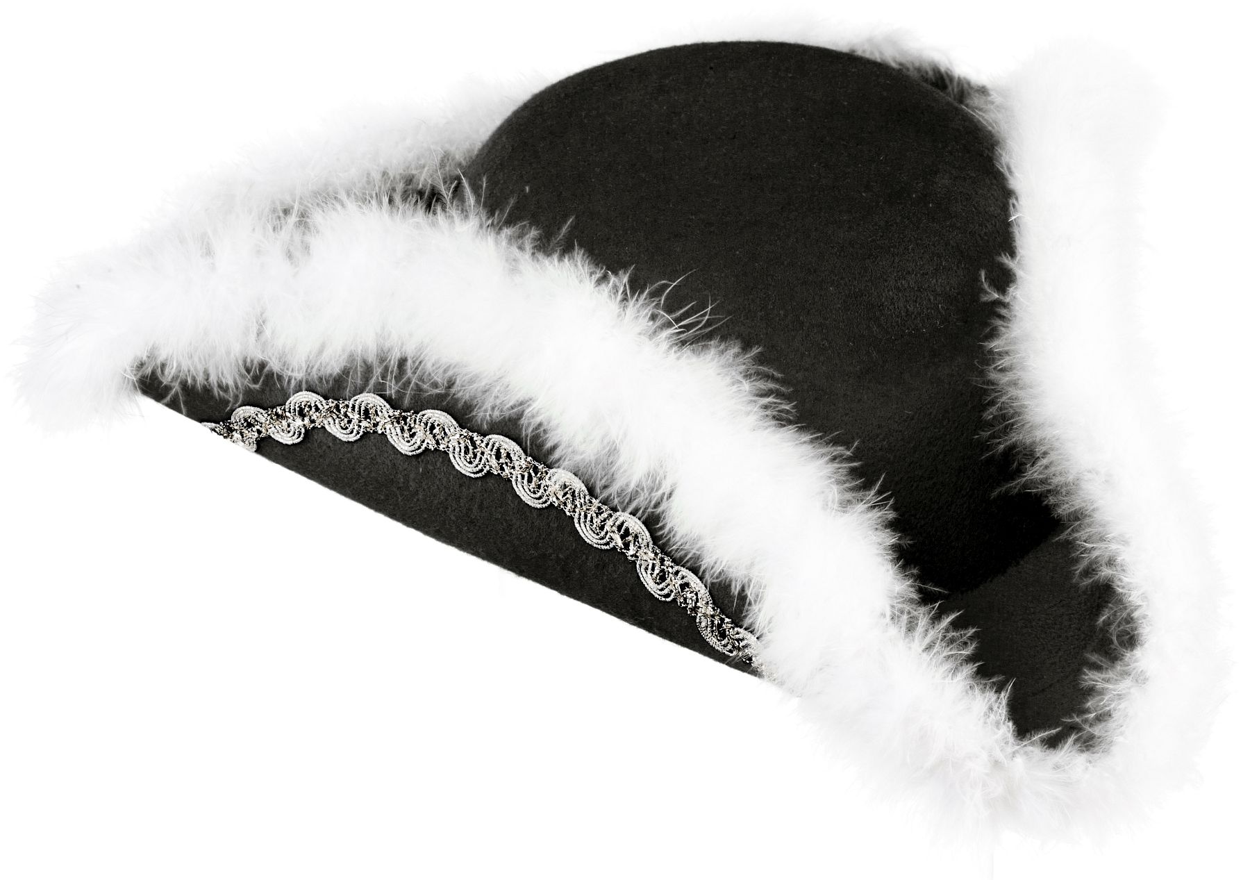 Sparkl hat black with silver trim 