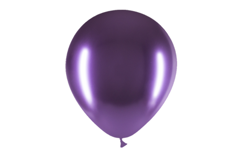 Latexballon Brilliant, lila 25 Stück