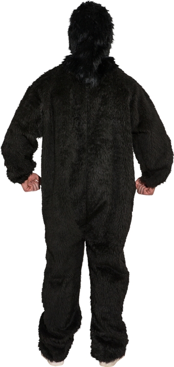 Plush overall, black