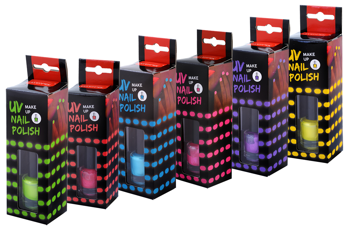 Vernis à ongles avec effet UV, violet 