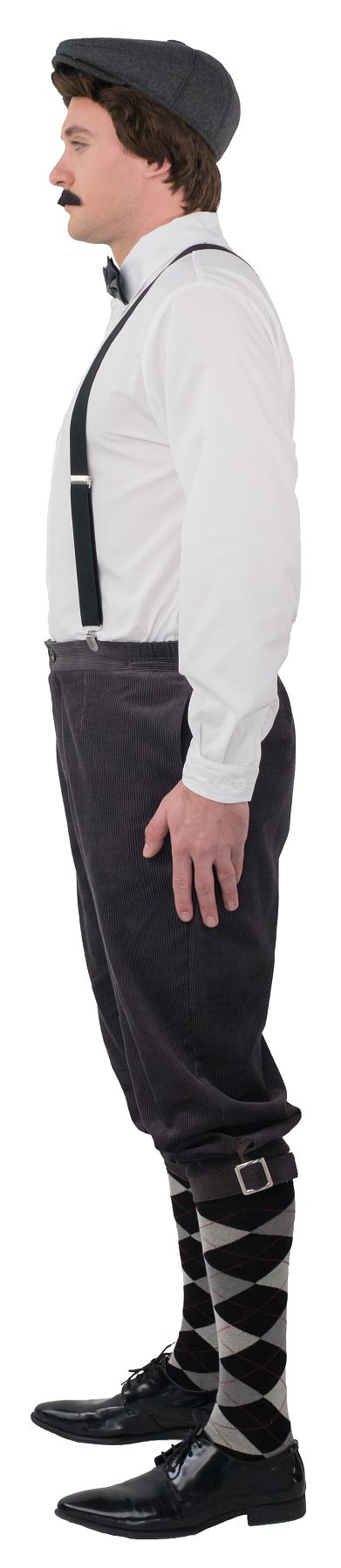 Knickerbocker pants, grey