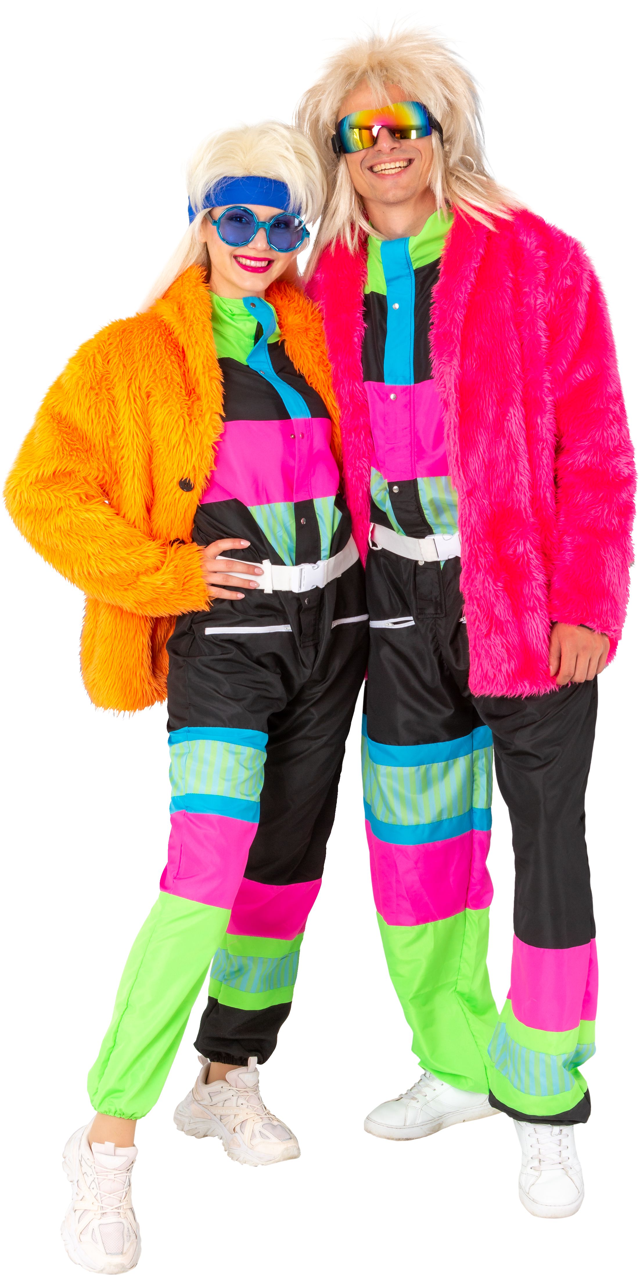 Veste en peluche, orange, S/M