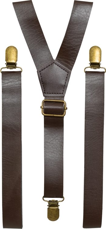 Suspenders steampunk, brown