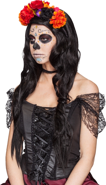 Blumenhaarreif, bunt