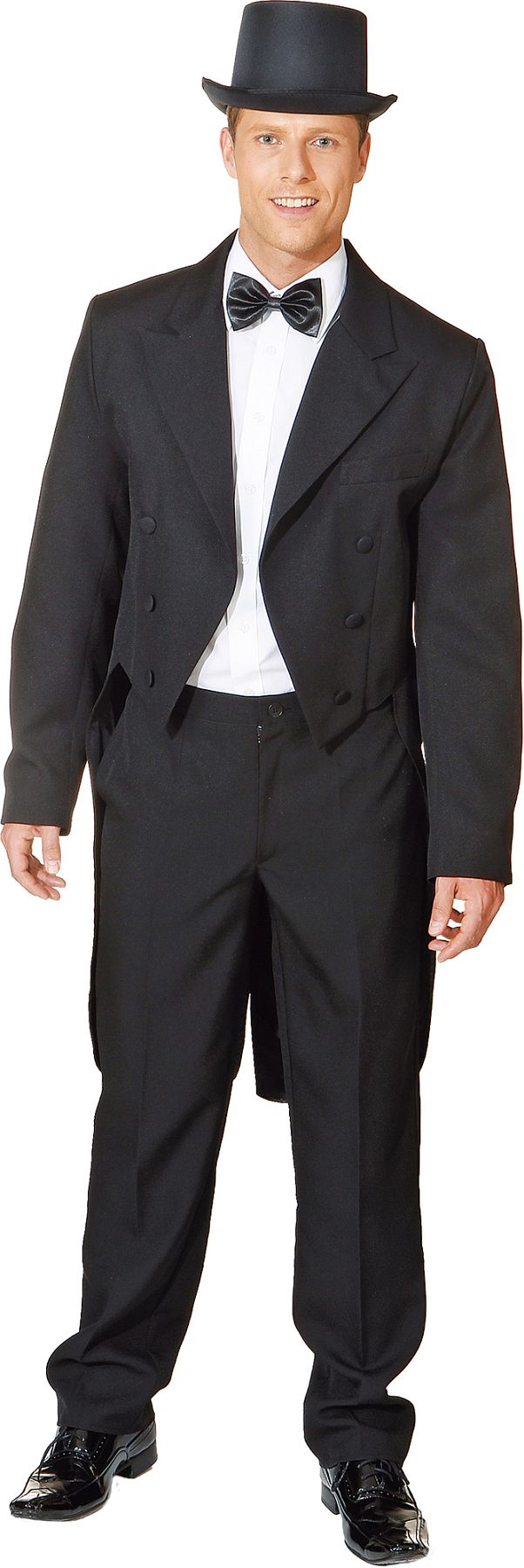 Gents tailcoat, black - High quality