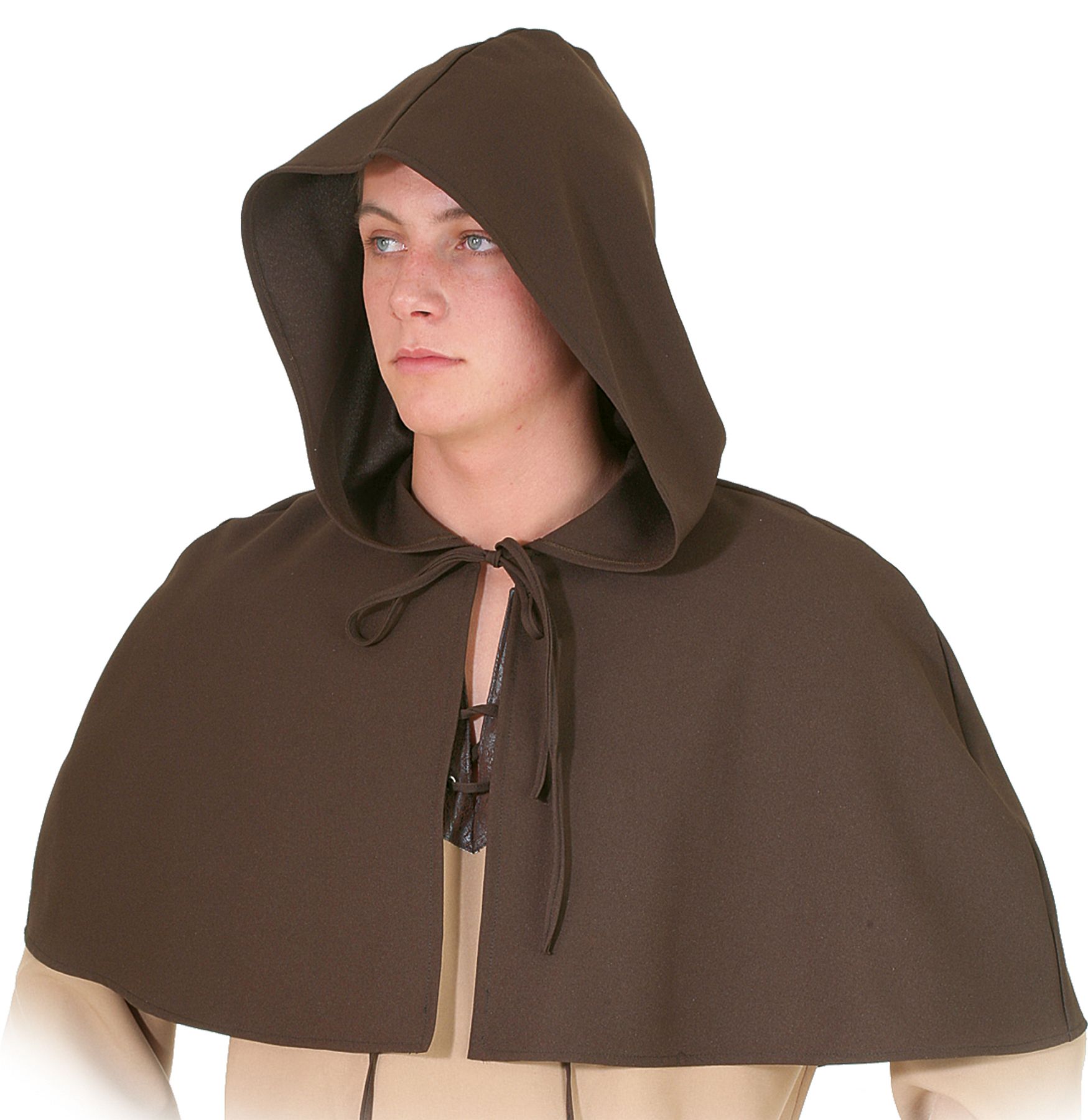 Cagoule médiéval, marron