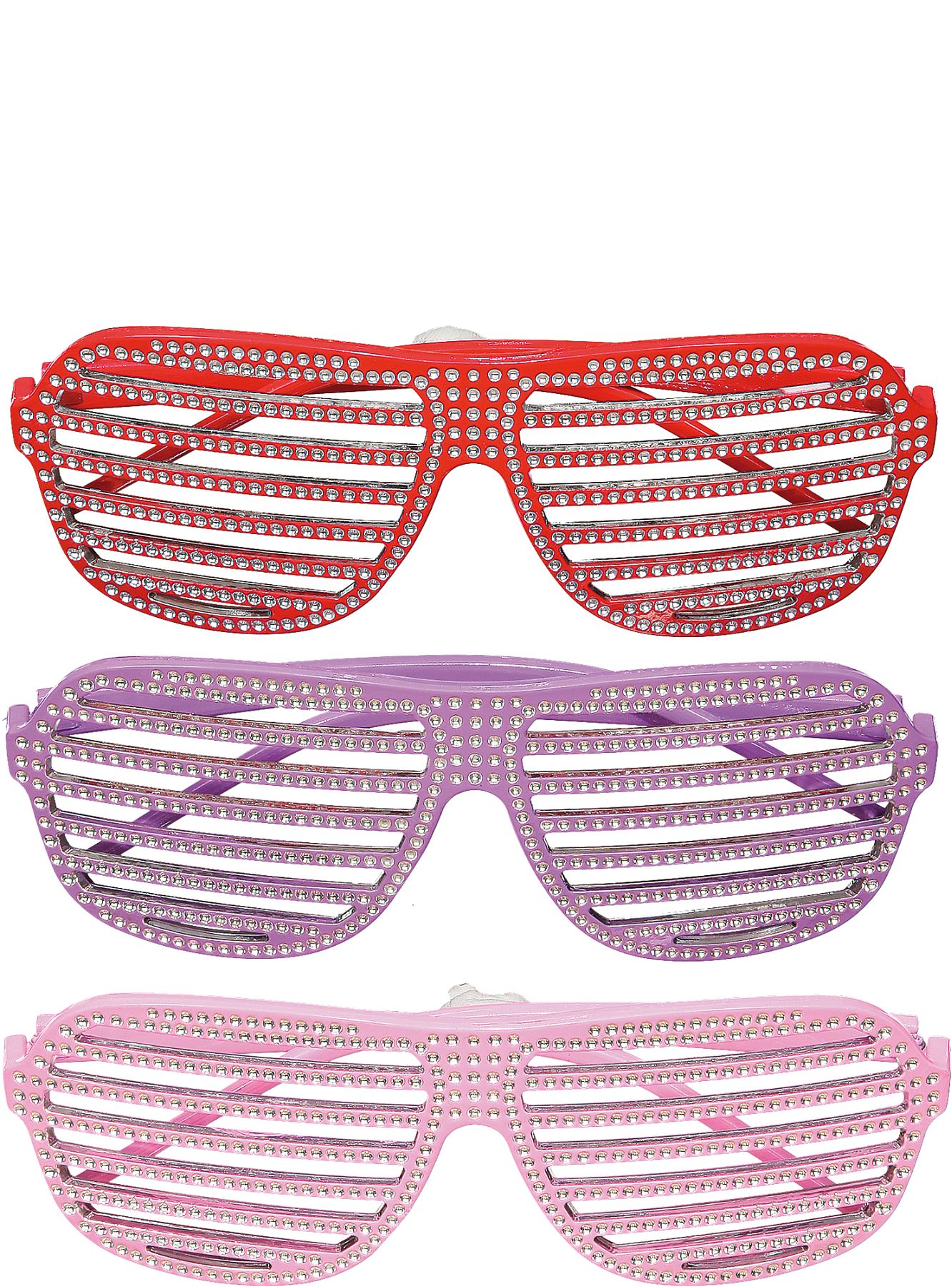 Lunettes glamour, violet