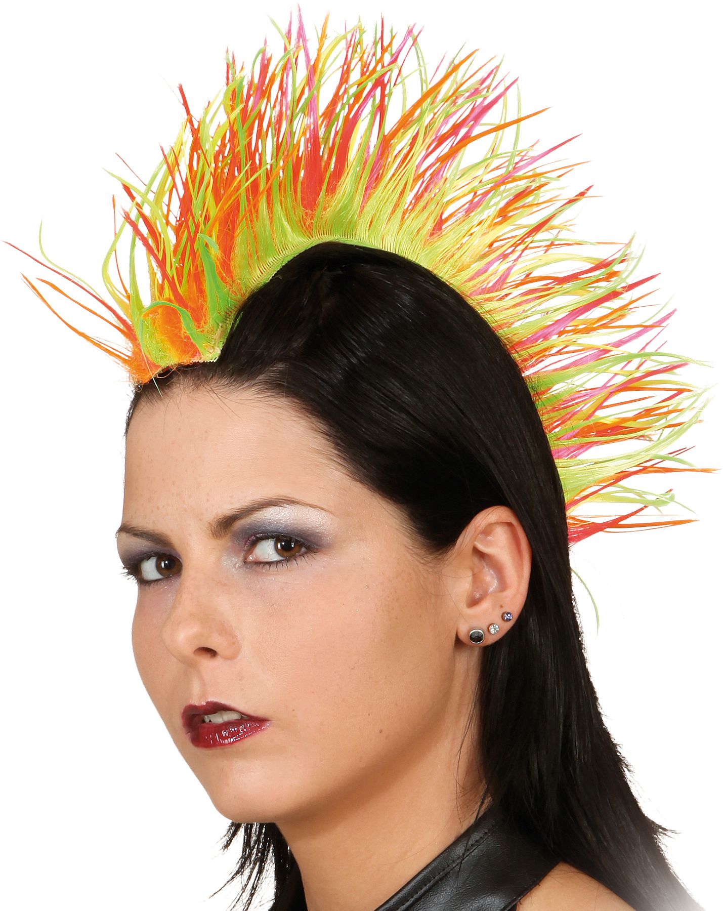 Wig Crazy mohawk, colored    