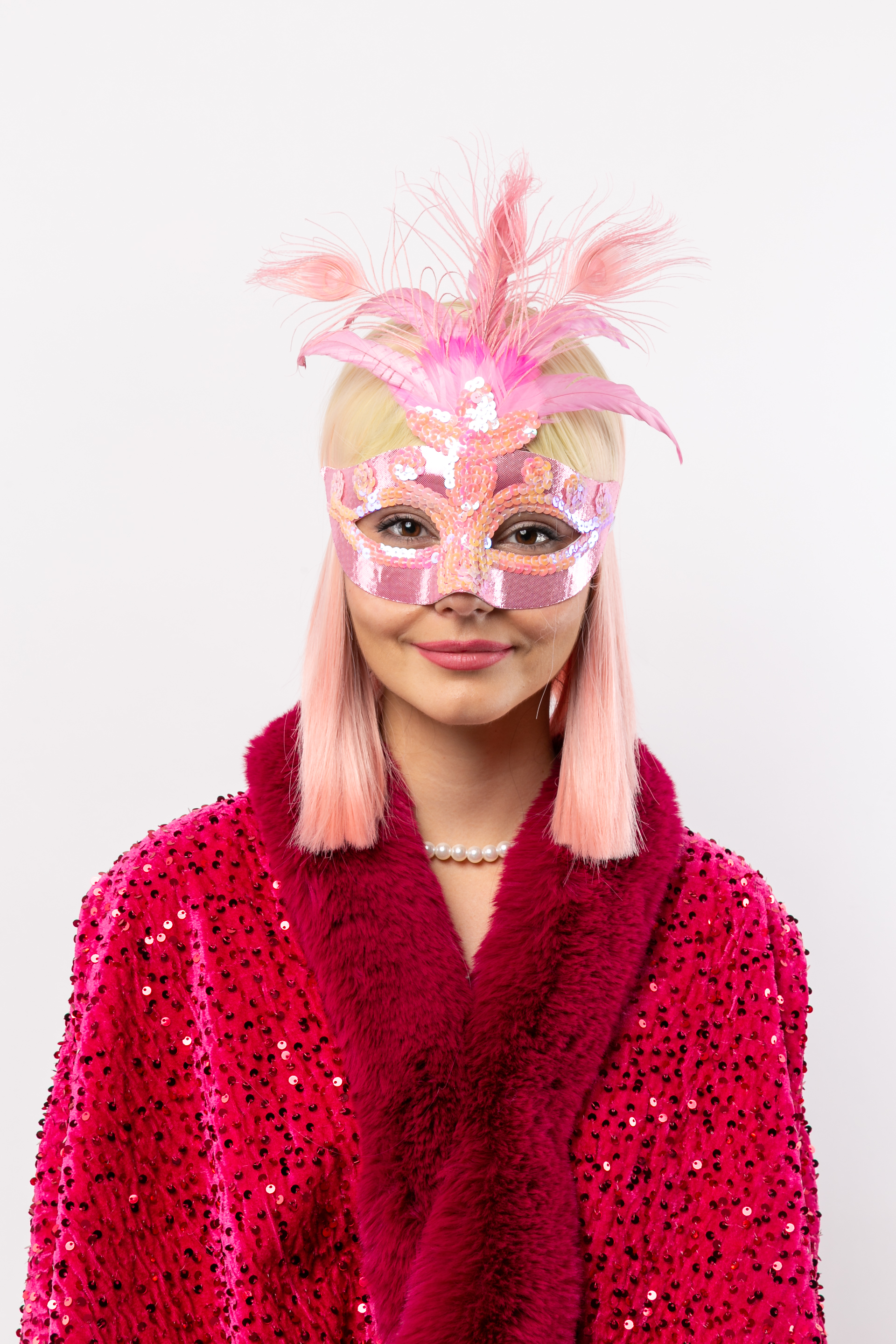 Flamingo Maske, pink