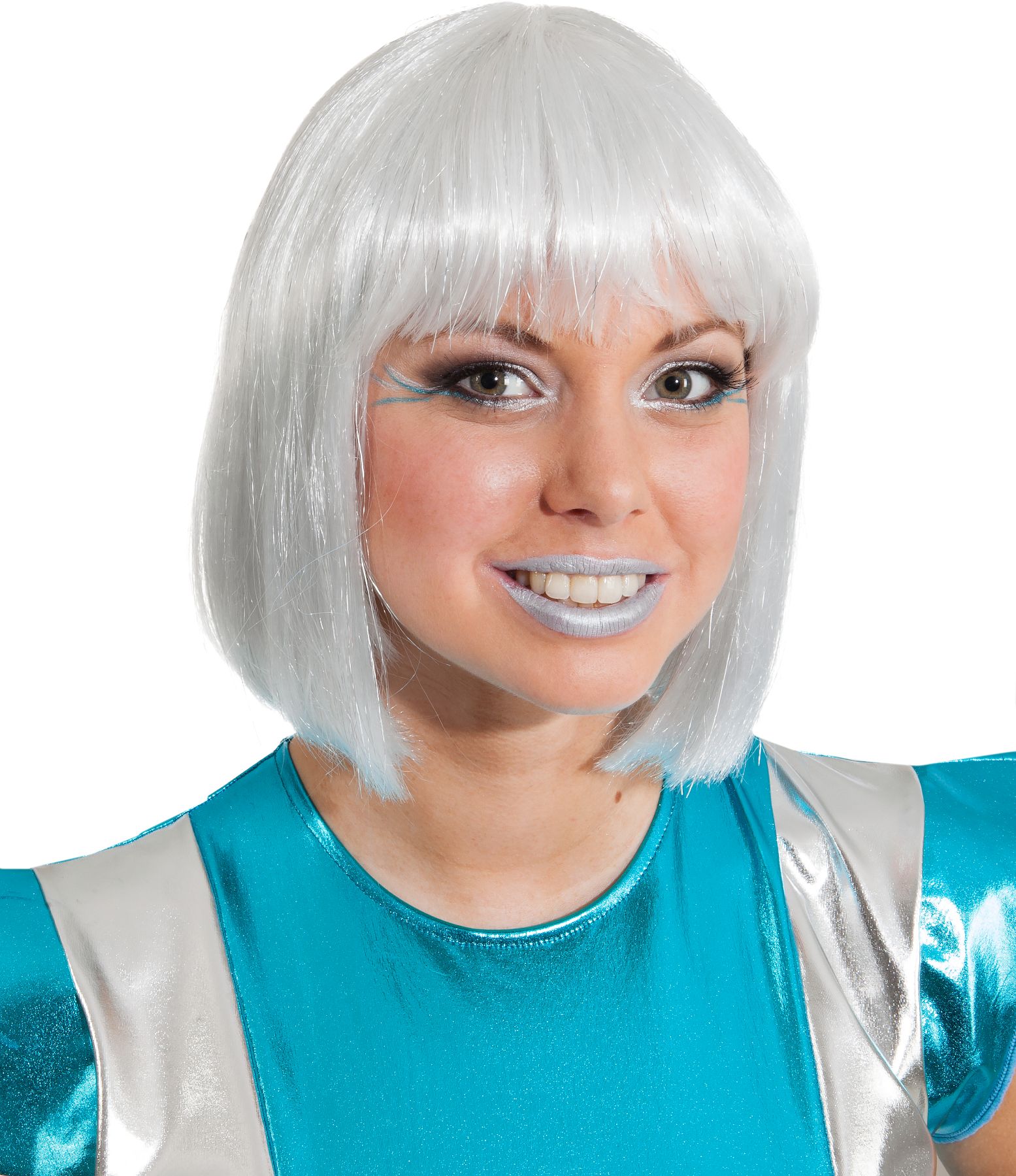 Space-Girl, weiß-silber