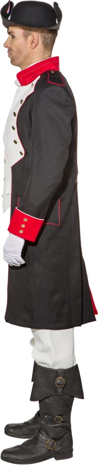 Frac queue de pie d'un général français