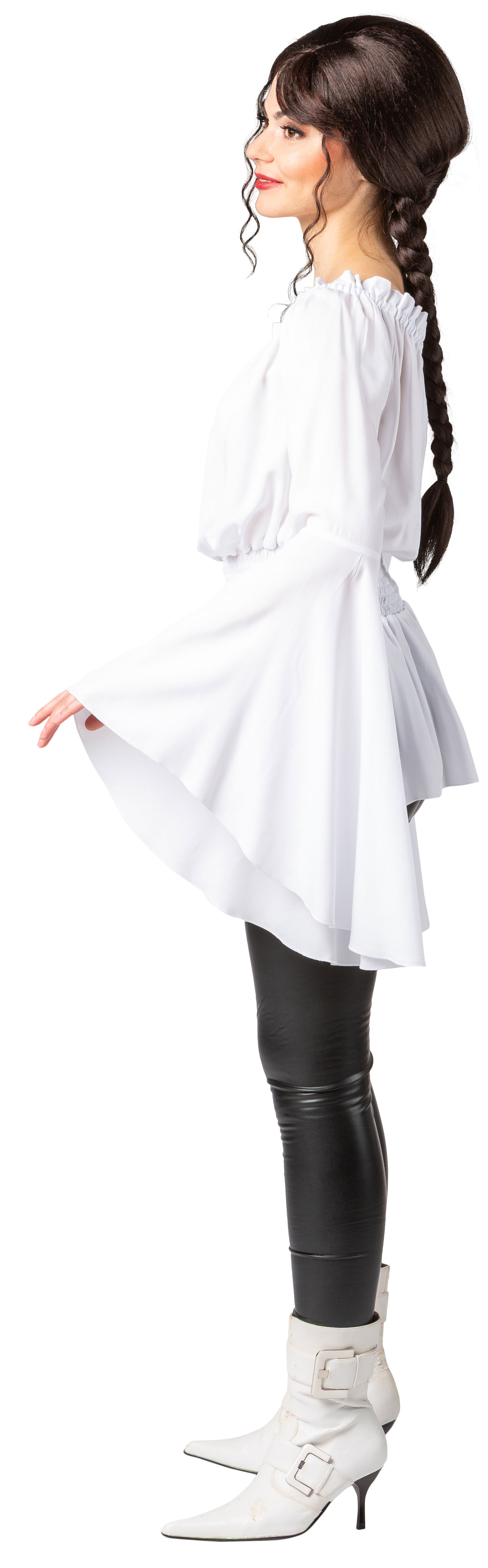 Lady Mary blouse, white