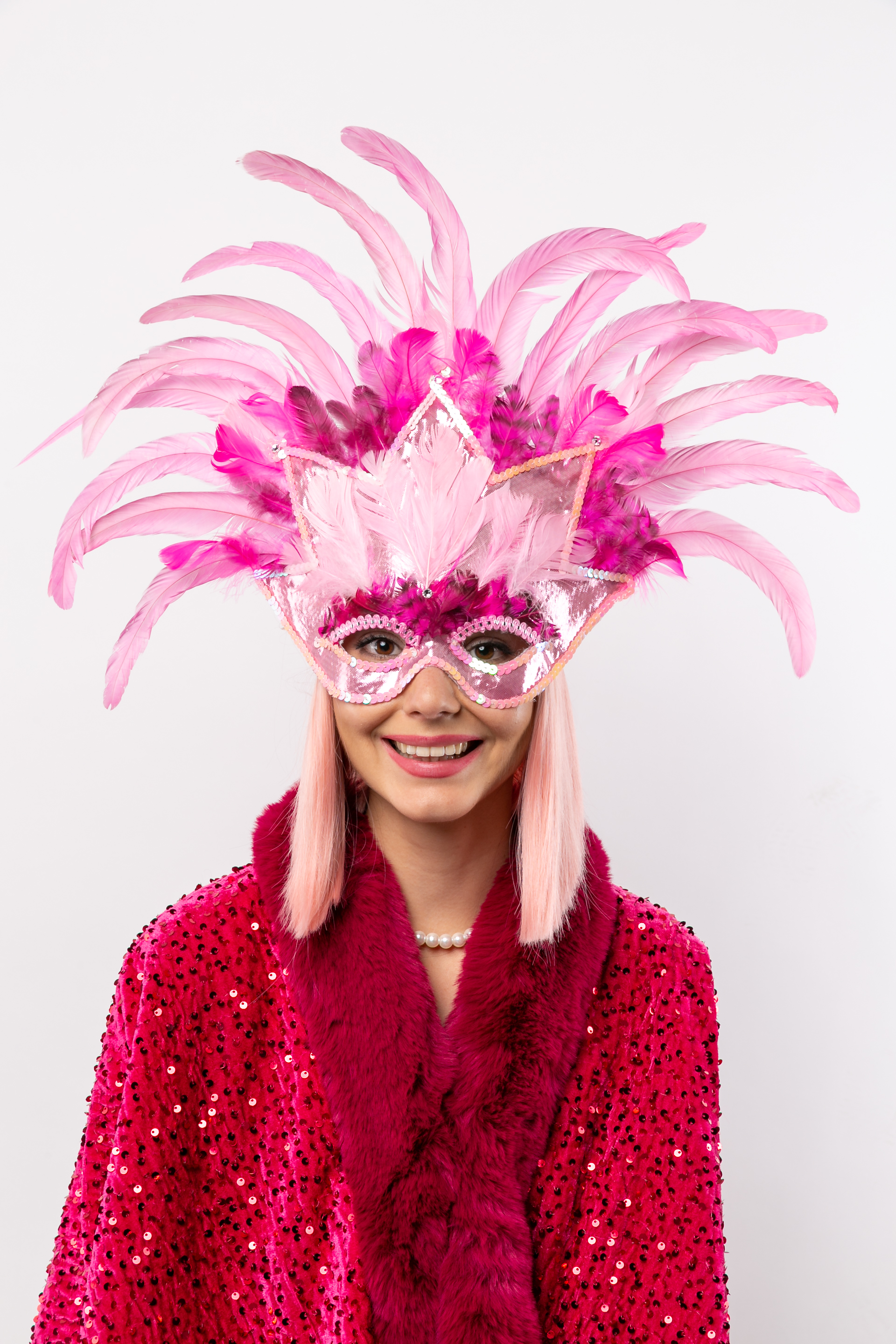 Flamingo Maske De Luxe
