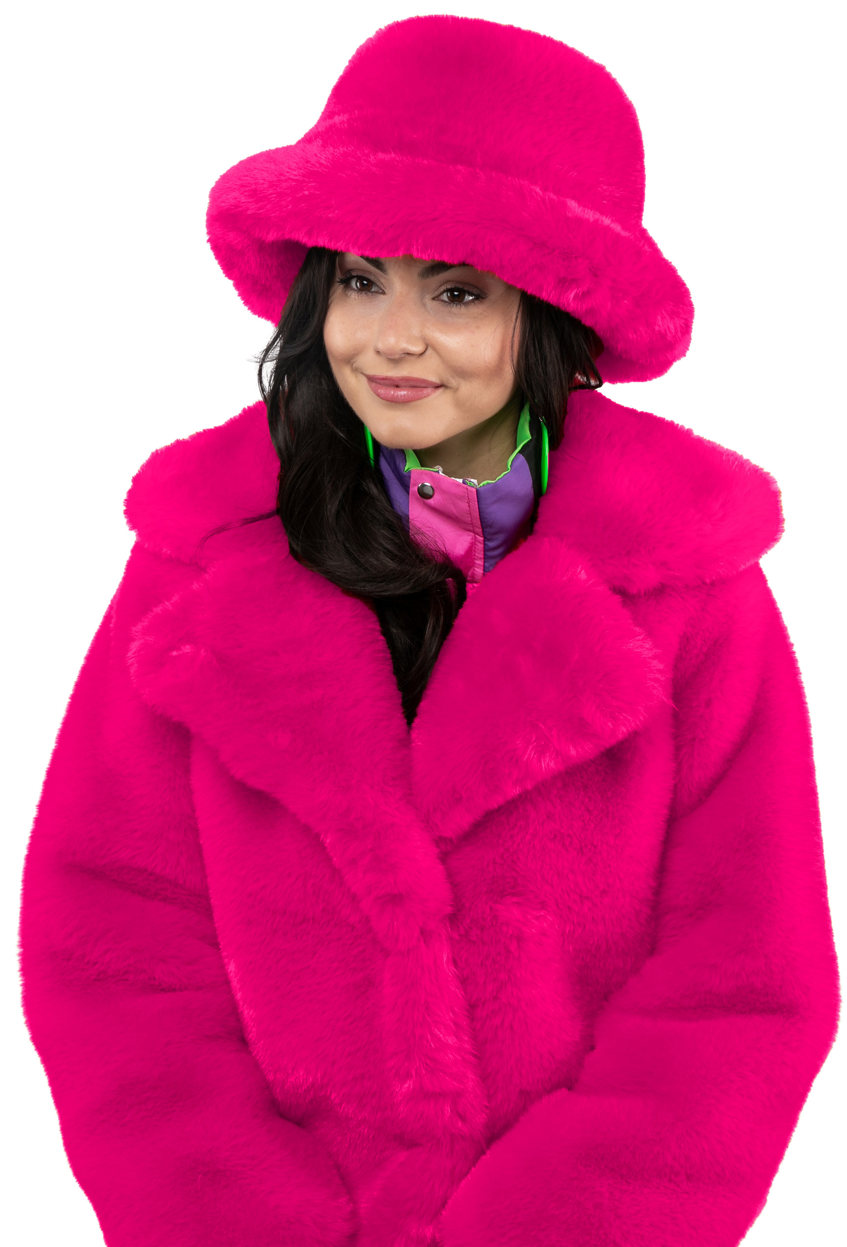 Casquette de pêcheur peluche