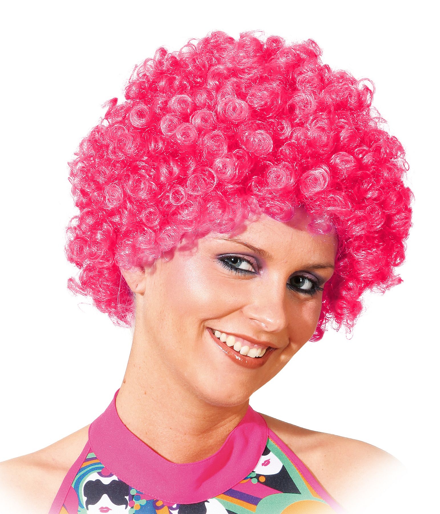 Hair, kurze Locke pink