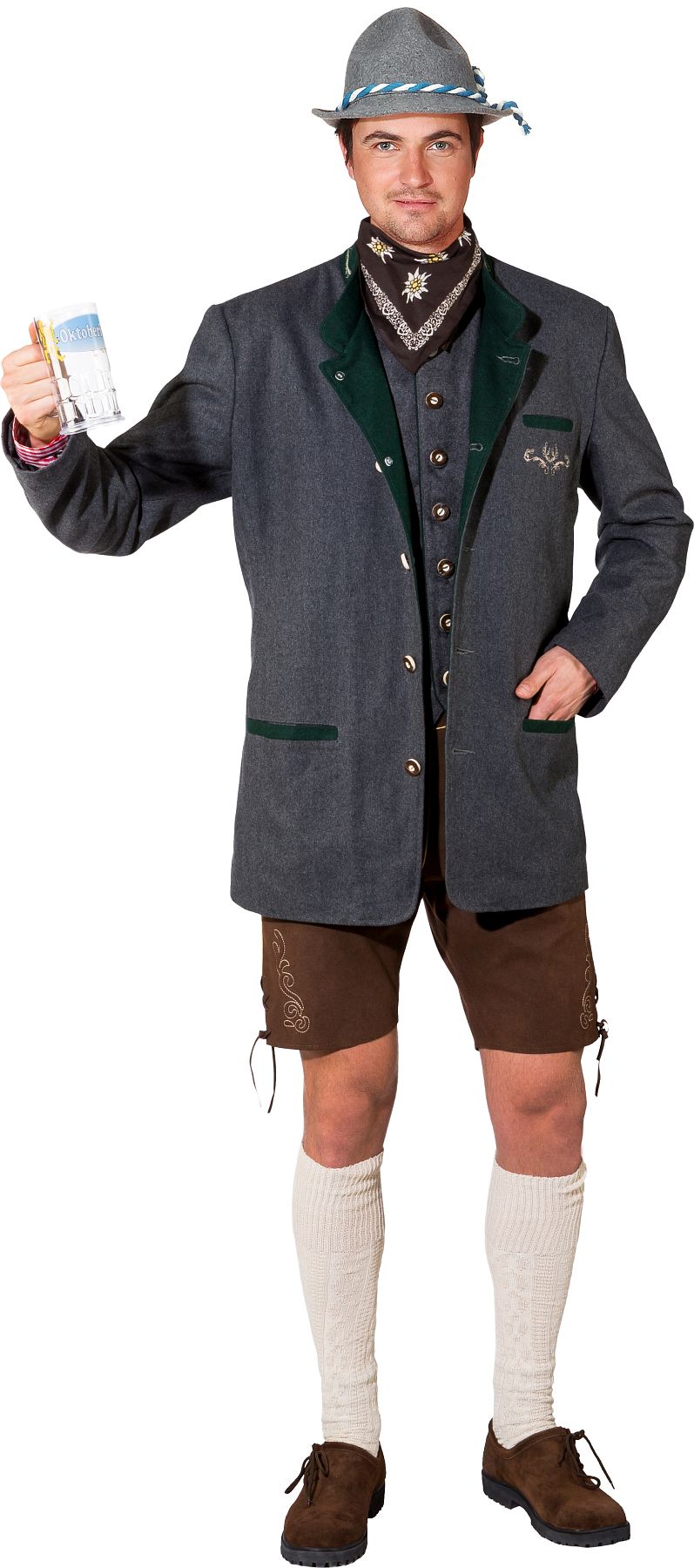 Traditional bavarian jacket
